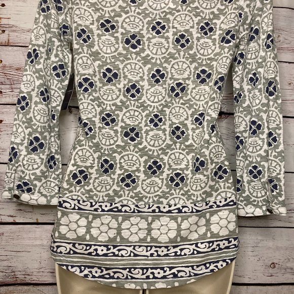 Lucky Brand | Boho Chic V-Neck Top BNWT $49.50 | X - Picture 4 of 8